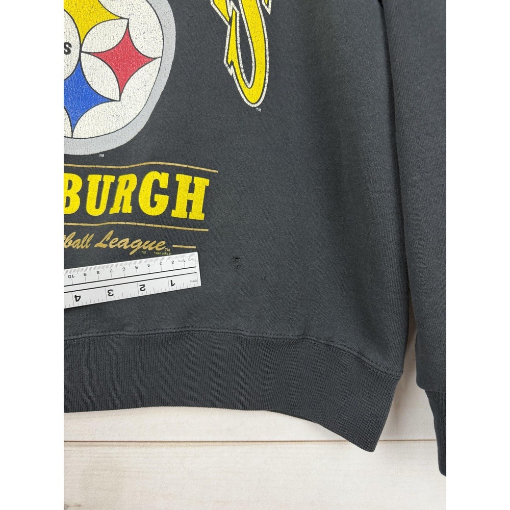 Vintage Pittsburgh Steelers Sweatshirt Mens Large NFL Lee Sport Crewneck 90s USA - Picture 3 of 8